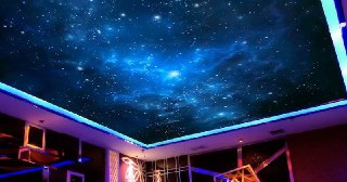 Натяжной потолок звездное небо Полевской, цена от 5215 руб.