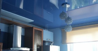 Натяжной потолок на кухню Полевской, цена от 6262 руб.